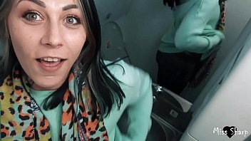 airport bathroom joy