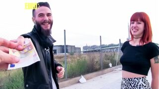 AMATEUR EURO – #Lilyan Crimson – New-comer Dude Has His Very First-ever Pornography Scene With A Sexy Spanish Teenager