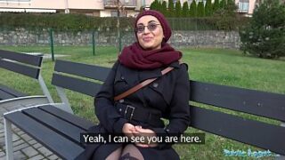 Public Agent Afghan beauty pays to fuck a big man sausage