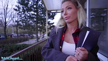 Public Agent Aussie Hotty Isabelle Deltore screws a stranger in basement