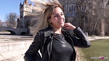 GERMAN SCOUT – HUGE FLOPPY TITS GIRL SEDUCE TO BAREBACK FUCK AT FAKE MODEL JOB