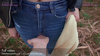 Public Hump with Stranger at Outside for Hot Russian Black-haired Kisscat