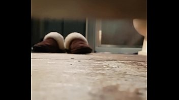 Wifey having an orgasm in the bathroom caught on webcam