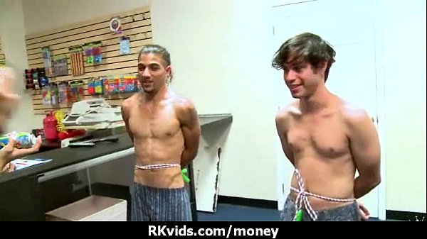 Desperate teenage naked in public and fucks to pay rent 24