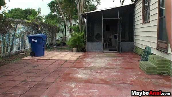 Dude convinces damsel to attempt ass-fuck Kierstyn 1