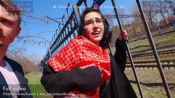 Fledgling Duo Fucks Outdoor while Ambling in Public Park