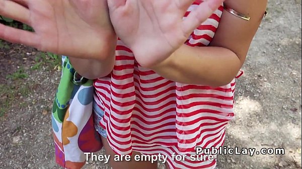 Dude bangs stunner in public till pop-shot