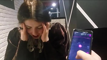 Nice Woman with Remote Magic wand