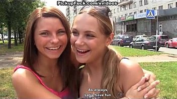 Two sexy femmes in hot outdoor fuck