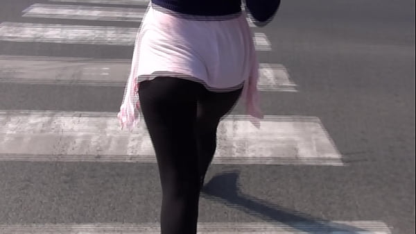 Woman go on the street