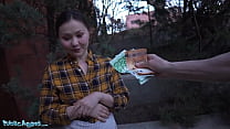 Public Agent Asian Ultra-cutie Gets Fucked Doggystyle in a Basement