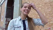 GERMAN SCOUT – SMALL TEEN FROM FINLAND SEDUCE TO MULTIPLE ORGASM SEX AT STREET CAST